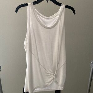 NWOT GAP white sleeveless shirt size large
